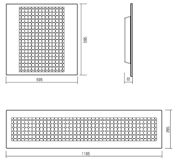 LED嵌入式教室燈