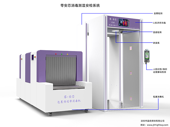 消毒測(cè)溫安檢門(mén)